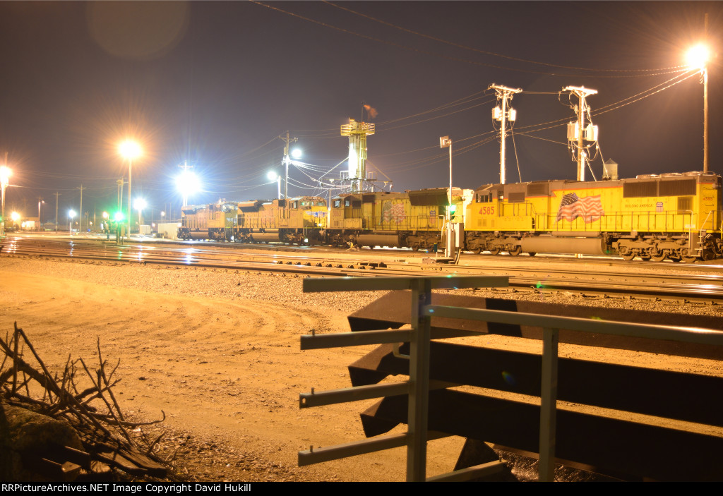 UP Engines 4585 3863 8487 8697, Des Moines IA